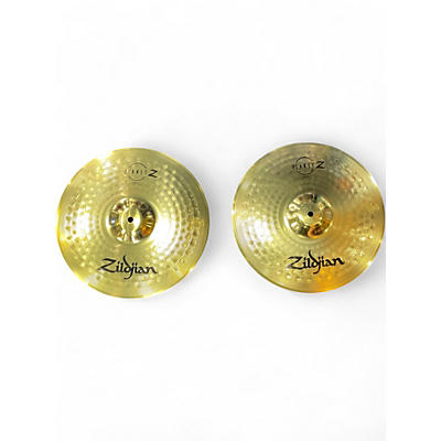 Used Zildjian 14in Planet Z Hi Hat Pair Cymbal