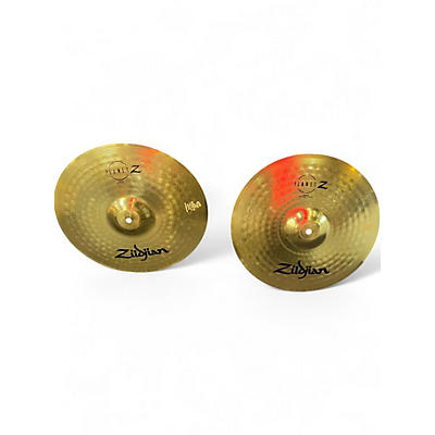 Used Zildjian 14in Planet Z Hi Hat Pair Cymbal