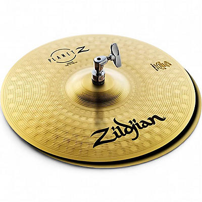 Used Zildjian 14in Planet Z Hi Hat Pair Cymbal