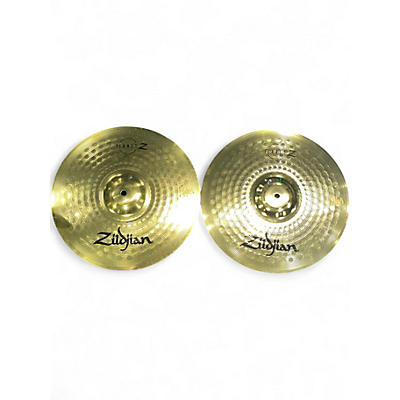 Used Zildjian 14in Planet Z Hi Hat Pair Cymbal