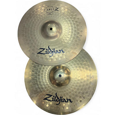 Used Zildjian 14in Planet Z Hi Hat Pair Cymbal
