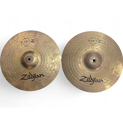 Used Zildjian 14in Planet Z Hi Hat Pair Cymbal