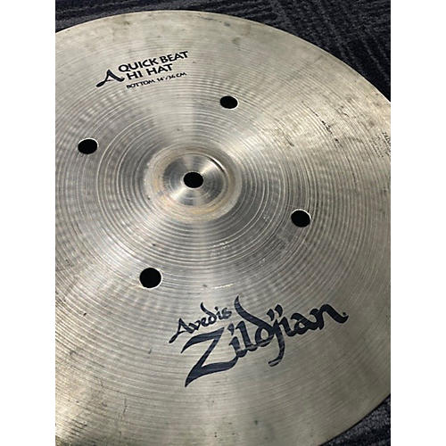 Zildjian Used Zildjian 14in Quick Beat Hi Hat Bottom Cymbal 33