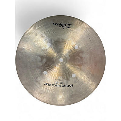Used Zildjian 14in Quick Beat Hi Hat Bottom Cymbal