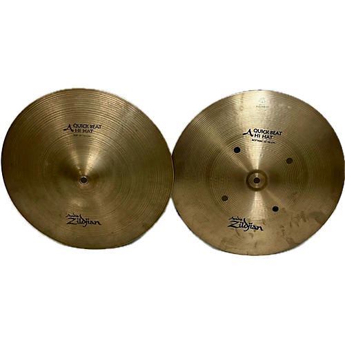 Zildjian Used Zildjian 14in Quick Beat Hi Hat Pair Cymbal 33