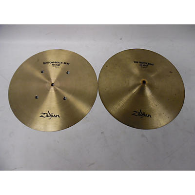 Zildjian Used Zildjian 14in Quick Beat Hi Hat Pair Cymbal