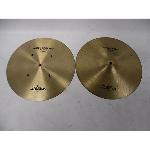 Zildjian Used Zildjian 14in Quick Beat Hi Hat Pair Cymbal 33