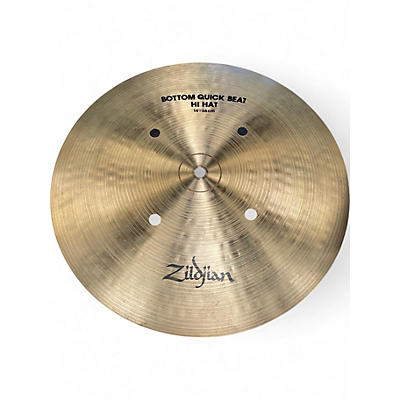 Used Zildjian 14in Quick Beat Hi Hat Pair Cymbal