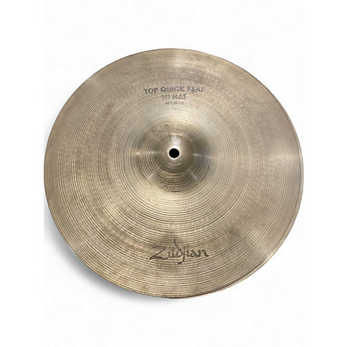 Used Zildjian 14in Quick Beat Hi Hat Pair Cymbal 33
