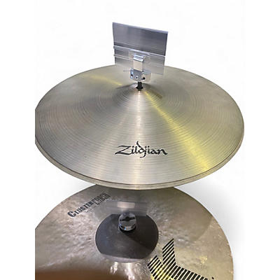 Used Zildjian 14in Quick Beat Hi Hat Pair Cymbal