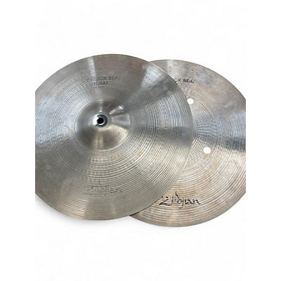 Used Zildjian 14in Quick Beat Hi Hat Pair Cymbal
