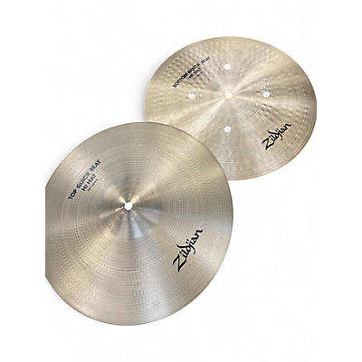 Used Zildjian 14in Quick Beat Hi Hat Pair Cymbal