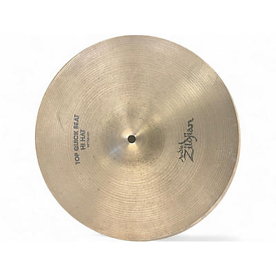 Used Zildjian 14in Quick Beat Hi Hat Pair Cymbal