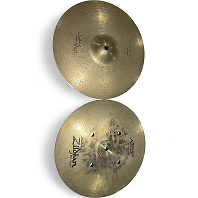 Used Zildjian 14in Quick Beat Hi Hat Pair Cymbal