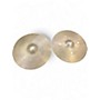 Used Zildjian 14in Quick Beat Hi Hat Pair Cymbal 33
