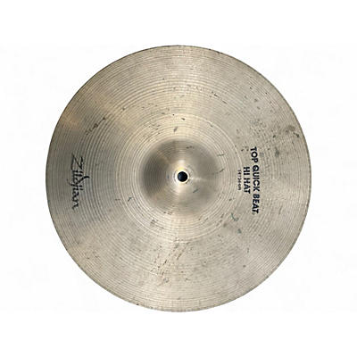 Used Zildjian 14in Quick Beat Hi Hat Pair Cymbal