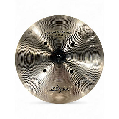 Used Zildjian 14in Quick Beat Hi Hat Pair Cymbal