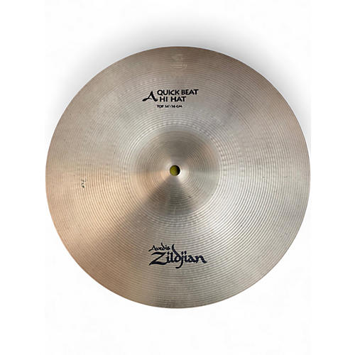Used Zildjian 14in Quick Beat Hi Hat Top Cymbal 33