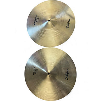 Used Zildjian 14in Rock Hi Hat Pair Cymbal
