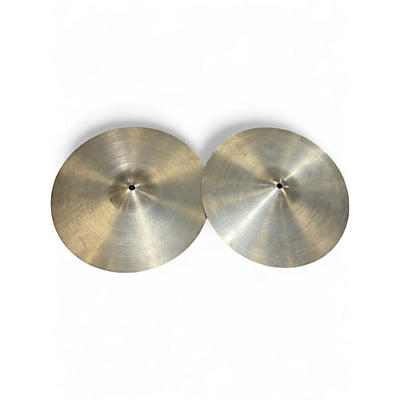 Used Zildjian 14in Rock Hi Hat Pair Cymbal