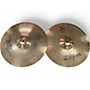 Used Zildjian 14in Rock Hi Hat Pair Cymbal 33