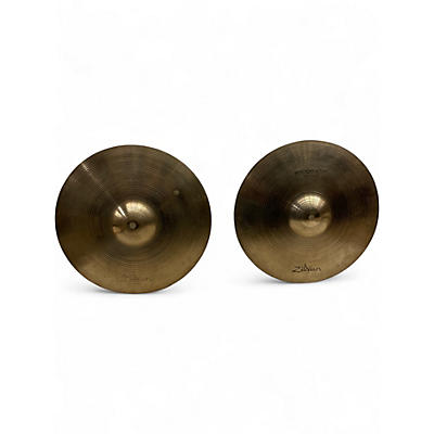 Used Zildjian 14in Rock Hi Hat Pair Cymbal