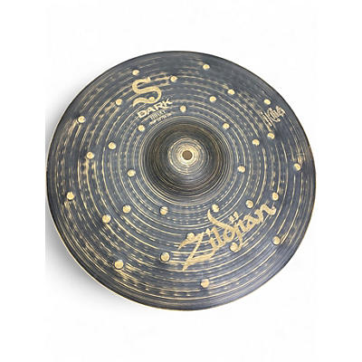 Used Zildjian 14in S DARK 15 HI HAT TOP Cymbal