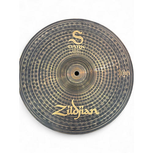 Used Zildjian 14in S DARK HAT BOTTOM Cymbal 33
