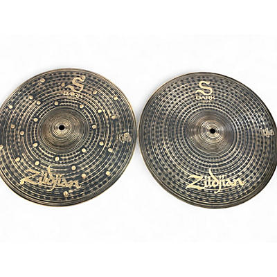 Used Zildjian 14in S DARK HI HATS Cymbal