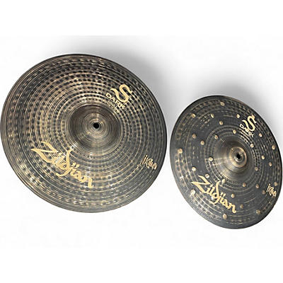 Used Zildjian 14in S DARK HI HATS Cymbal