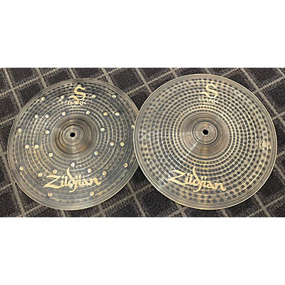 Zildjian Used Zildjian 14in S Dark Hi Hat Pair Cymbal