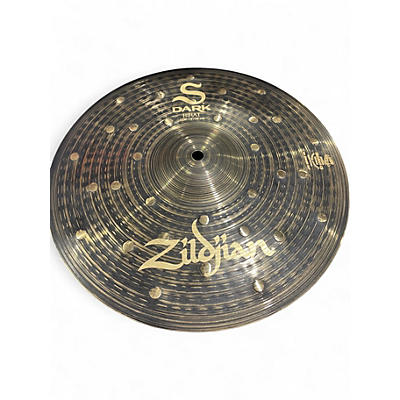 Used Zildjian 14in  S Dark Hi Hat Top Cymbal