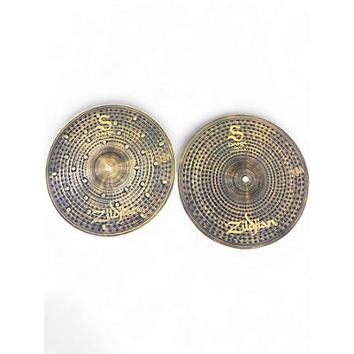 Used Zildjian 14in S Dark Hihat Pair Cymbal