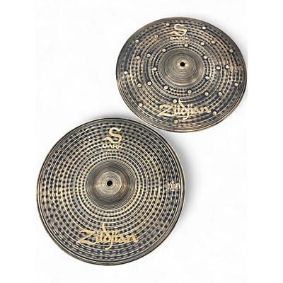 Used Zildjian 14in S Dark Hihats Cymbal