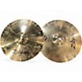 Used Zildjian 14in S FAMILY HI HAT PAIR Cymbal 33