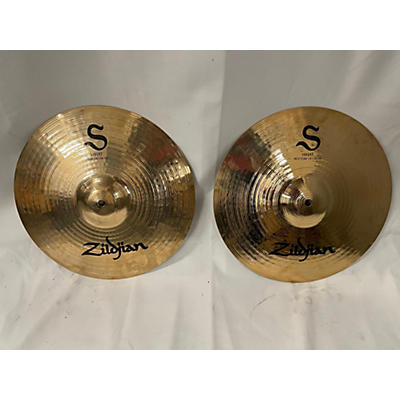 Zildjian Used Zildjian 14in S FAMILY HI HATS PAIR Cymbal