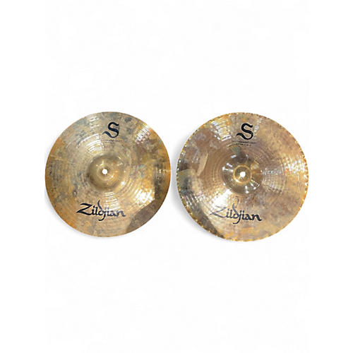 Used Zildjian 14in S FAMILY MASTERSOUND HIHAT PAIR Cymbal 33