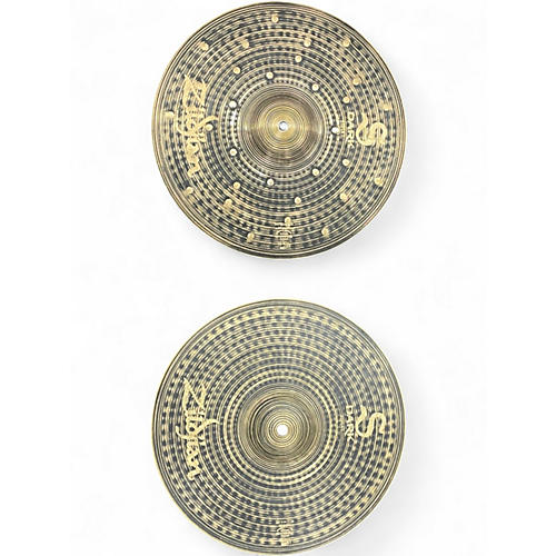 Used Zildjian 14in S Family Dark Hi Hat Pair Cymbal 33
