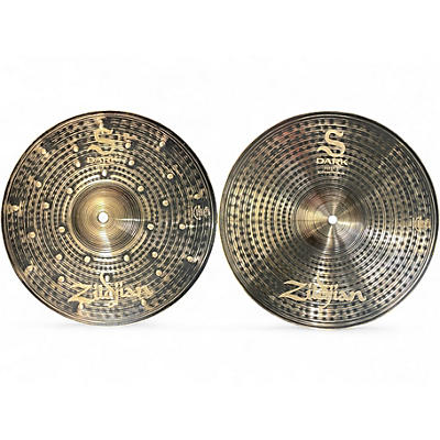 Used Zildjian 14in S Family Dark Hi-Hat Pair Cymbal