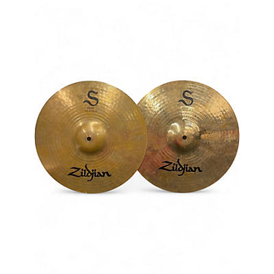 Used Zildjian 14in S Family Hi Hat Pair Cymbal