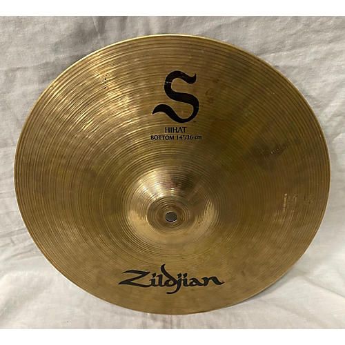 Zildjian Used Zildjian 14in S Family Mastersound Hi-Hats Bottom Cymbal 33