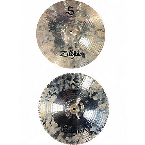 Used Zildjian 14in S Family Mastersound Hi-Hats Pair Cymbal 33