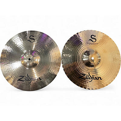 Used Zildjian 14in S Family Mastersound Hi-Hats Pair Cymbal