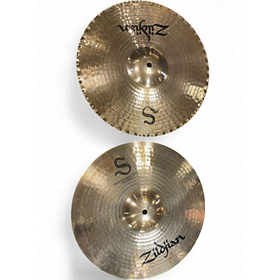 Used Zildjian 14in S Family Mastersound Hi-Hats Pair Cymbal