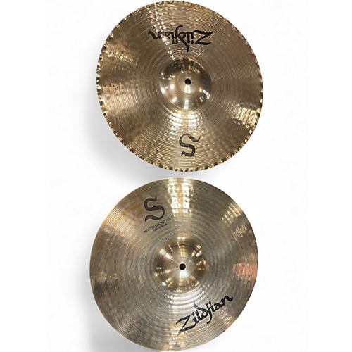 Used Zildjian 14in S Family Mastersound Hi-Hats Pair Cymbal 33