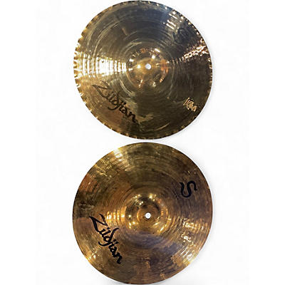 Used Zildjian 14in S Family Mastersound Hi-Hats Pair Cymbal
