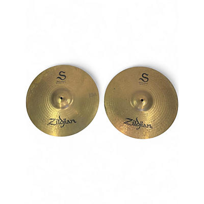 Used Zildjian 14in S Family Rock Hi-Hat Pair Cymbal