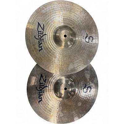 Used Zildjian 14in S Family Rock Hi-Hat Pair Cymbal