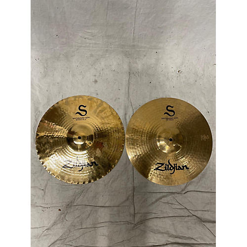 Zildjian Used Zildjian 14in S Series Master Sound Hihats Cymbal 33