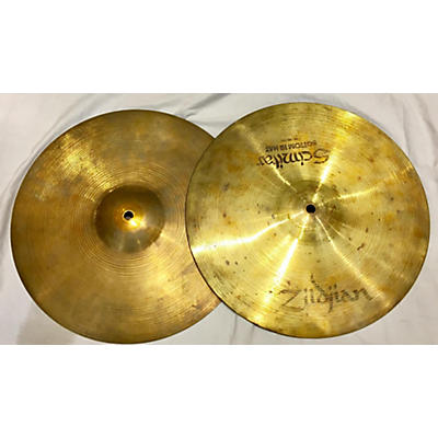 Zildjian Used Zildjian 14in SCHIMITAR HIHAT Cymbal